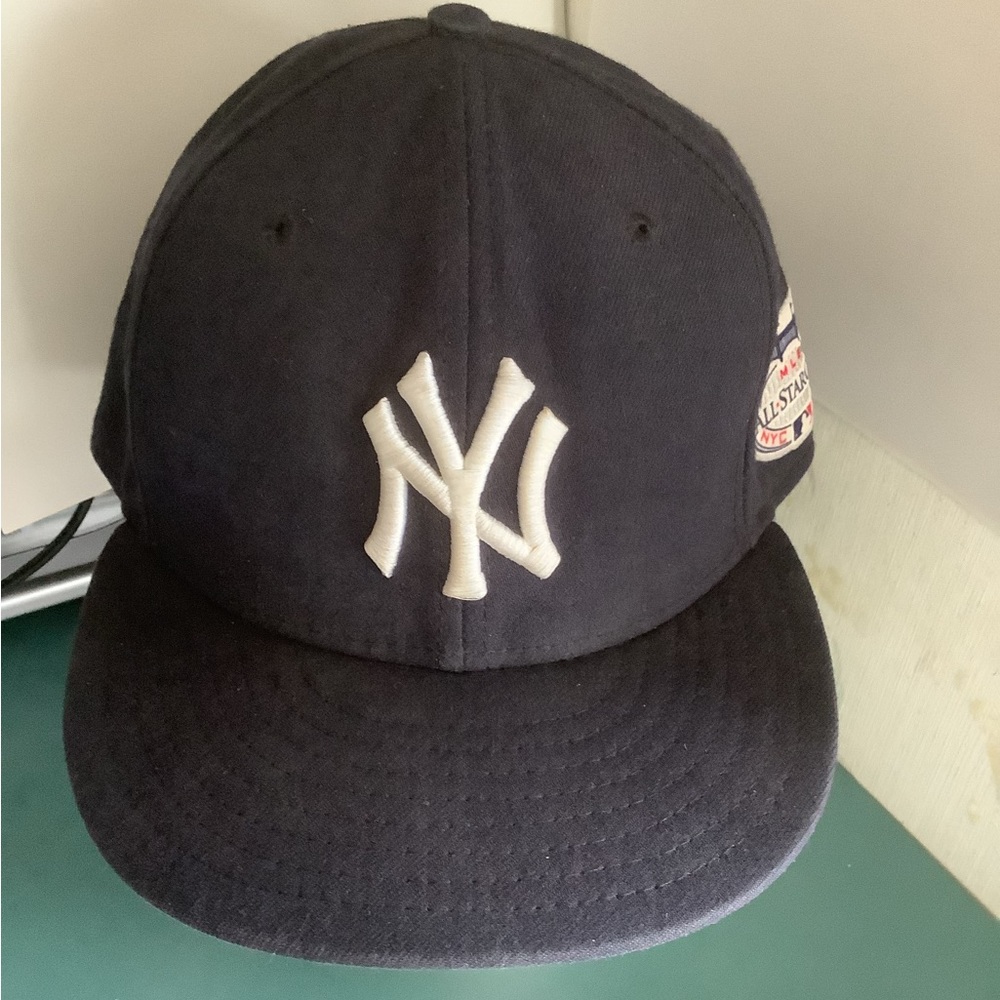 2/$30 New Era 59Fifty New York Yankee MLB All Star Game Cap 2008 NYC - fitted